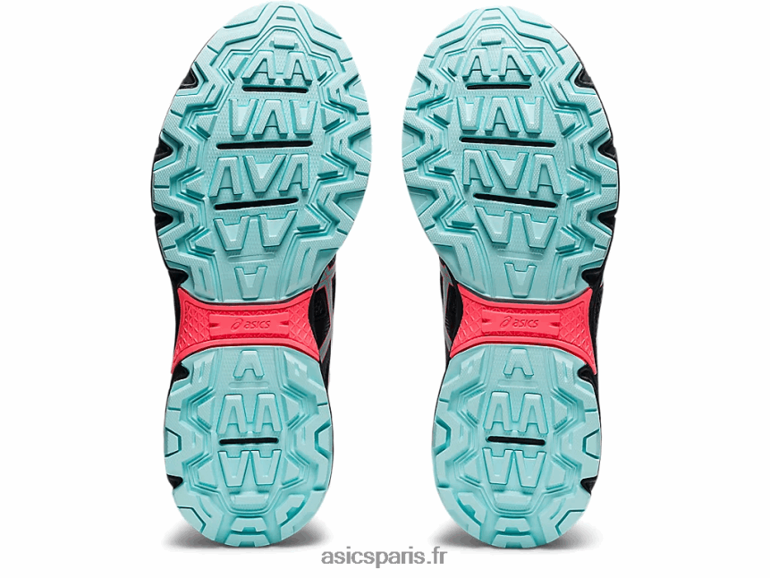 femmes Asics gel-venture 8 de large BXL8B23547 noir/bleu clair