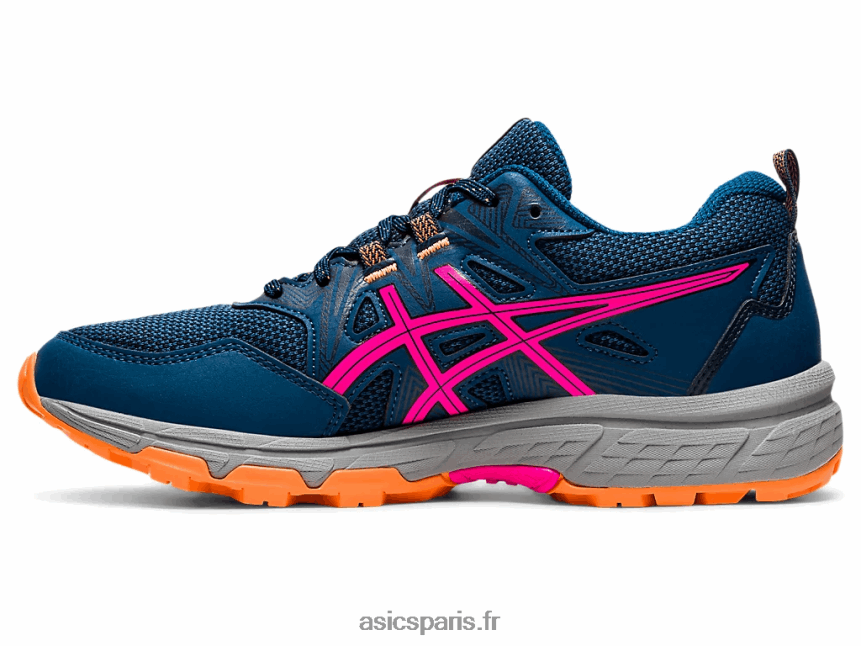 femmes Asics gel-venture 8 de large BXL8B23919 mako bleu/rose glo