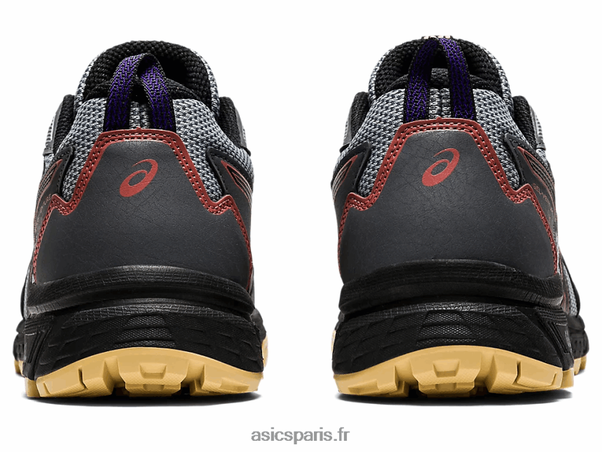 femmes Asics gel-venture 8 de large BXL8B23938 porteur gris/rouge brique