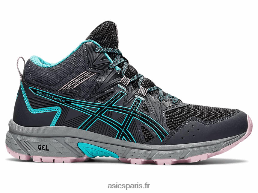 femmes Asics gel-venture 8 mt BXL8B23566 gris graphite/menthe glacée
