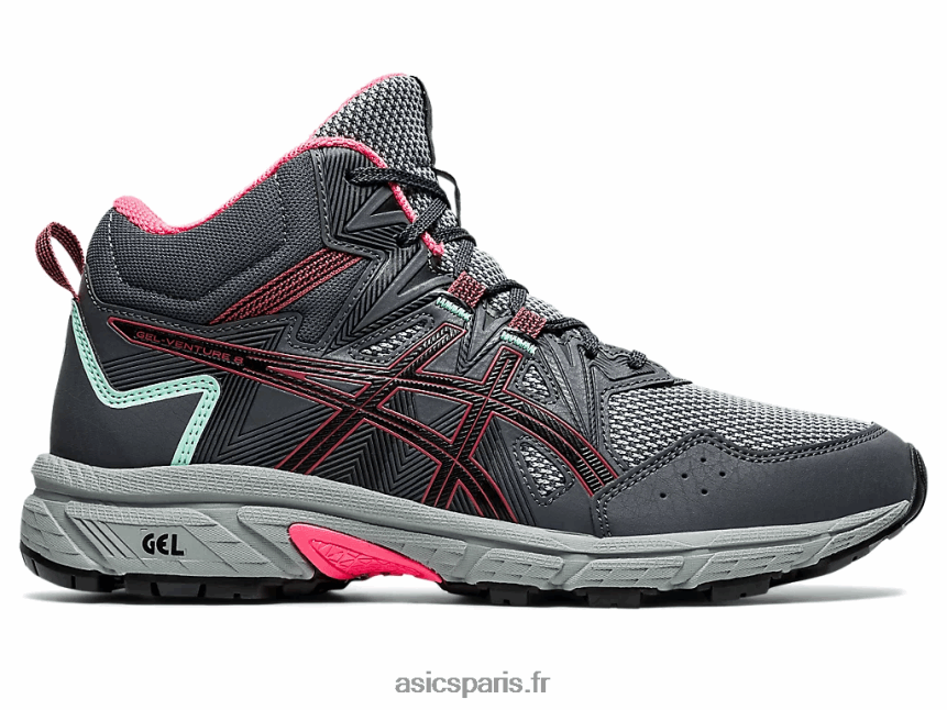 femmes Asics gel-venture 8 mt BXL8B23697 gris porteur/rose séchée