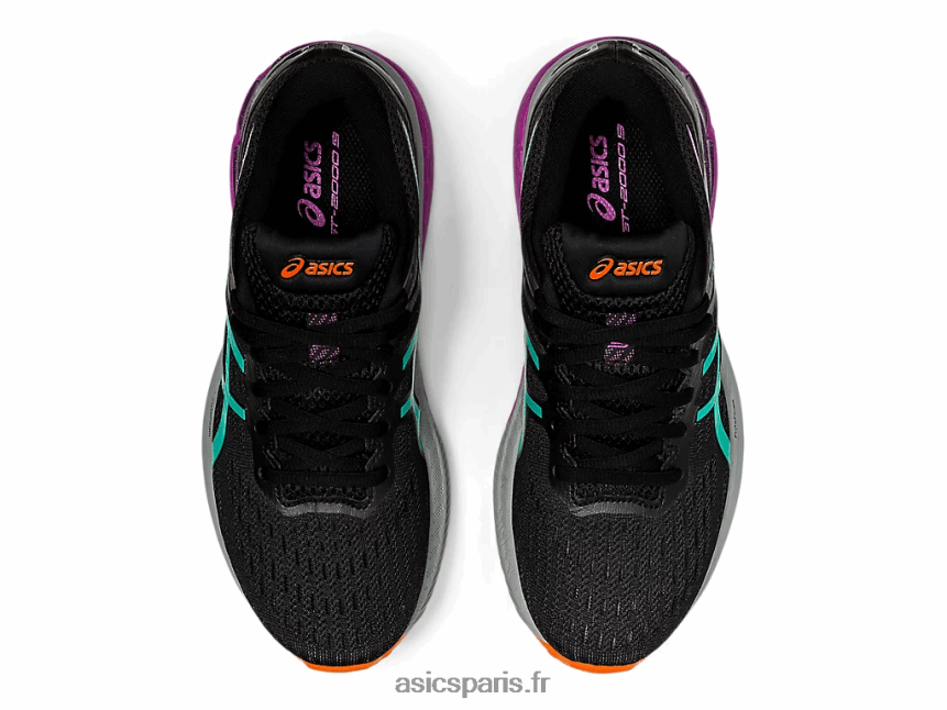 femmes Asics piste gt-2000 9 BXL8B24019 bijou noir/baltique