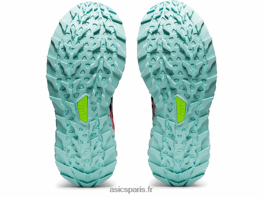 femmes Asics trabuco max BXL8B23877 noir/corail flamboyant