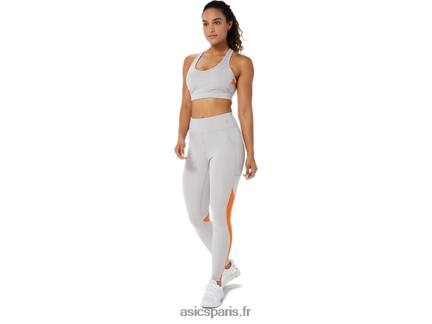 femmes Asics bloc de maille serré BXL8B23406 gris huître