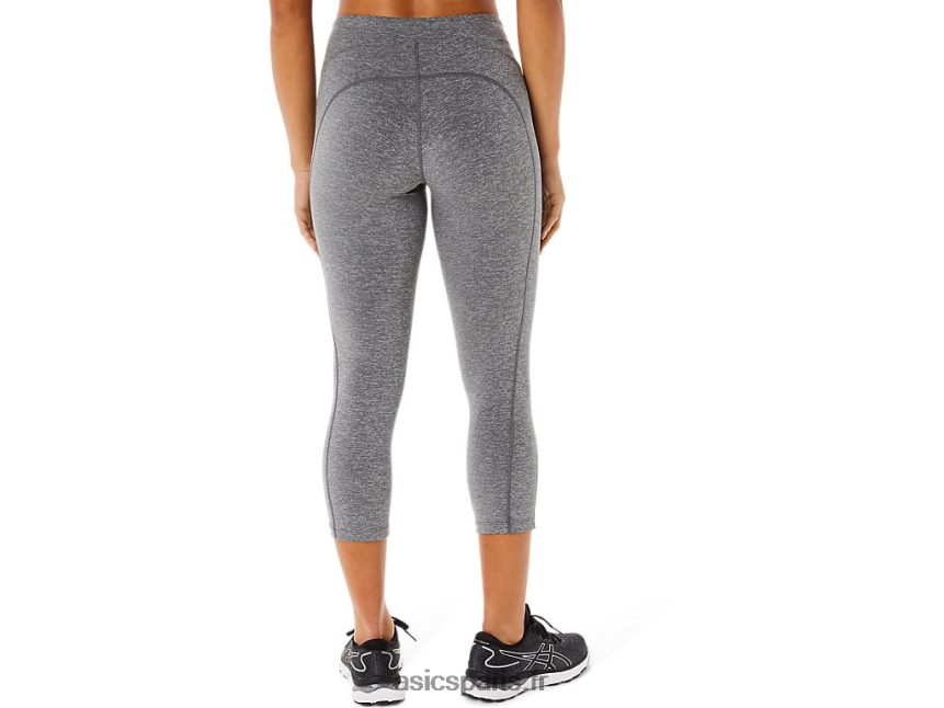 femmes Asics capri de performance BXL8B23366 gris chiné foncé