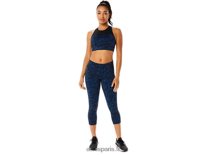 femmes Asics capri de performance BXL8B23524 imprimé night shade/lake drive