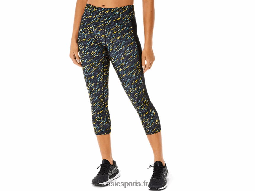 femmes Asics capri de poche kate BXL8B23400 ombre de nuit/imprimé sauge