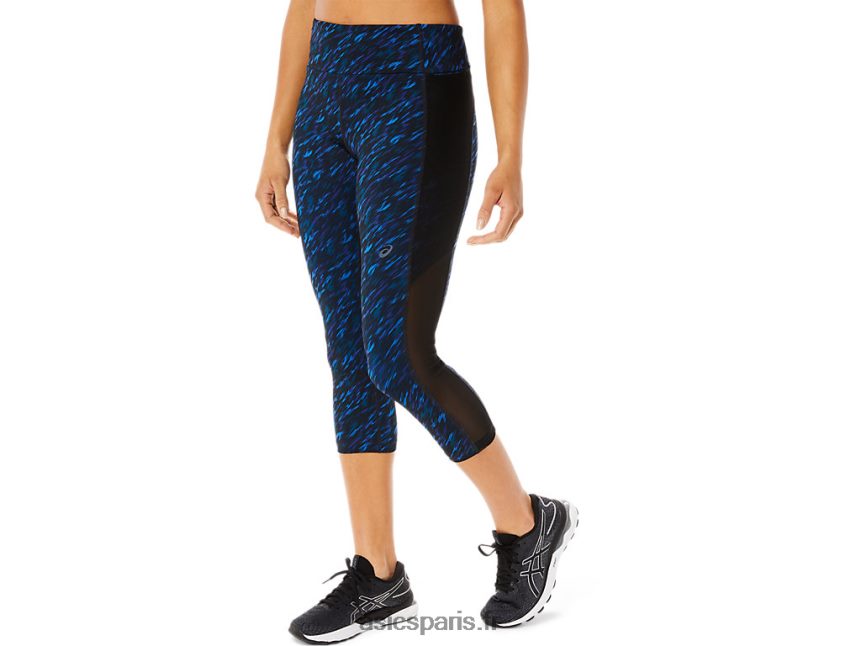 femmes Asics capri de poche kate BXL8B23516 imprimé night shade/lake drive