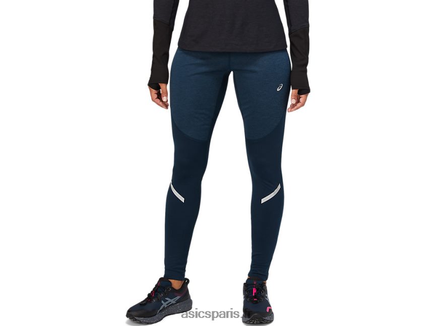 femmes Asics collant d'hiver lite-show BXL8B23635 bleu français