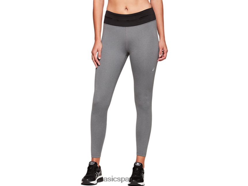 femmes Asics fiétro serré BXL8B24139 gris foncé chiné/noir