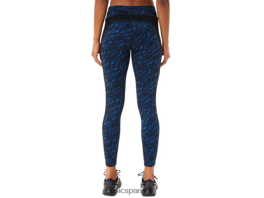 femmes Asics kate 7/8 serré BXL8B23290 imprimé night shade/lake drive