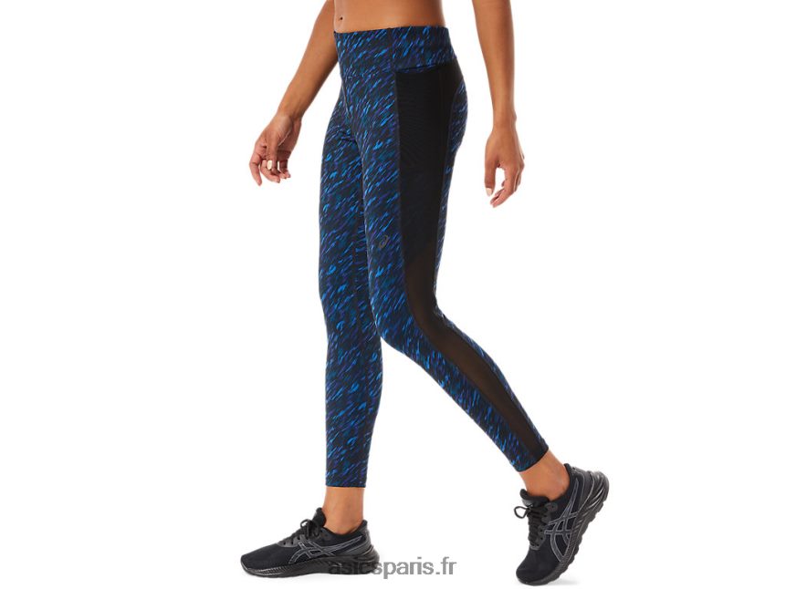 femmes Asics kate 7/8 serré BXL8B23290 imprimé night shade/lake drive