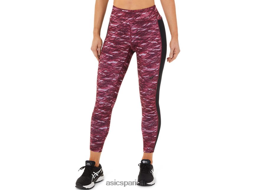 femmes Asics kate 7/8 serré BXL8B23658 mars profond/brume multi