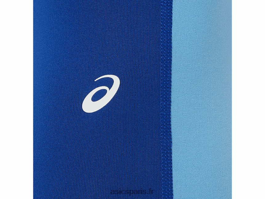 femmes Asics le nouveau collant fort réutilisé BXL8B23825 bleu/ciel arctique/gecko vert