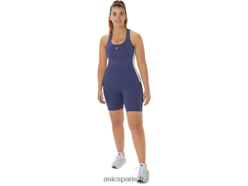 femmes Asics maillot de bain nagino run BXL8B22246 bleu indigo chiné/ciel