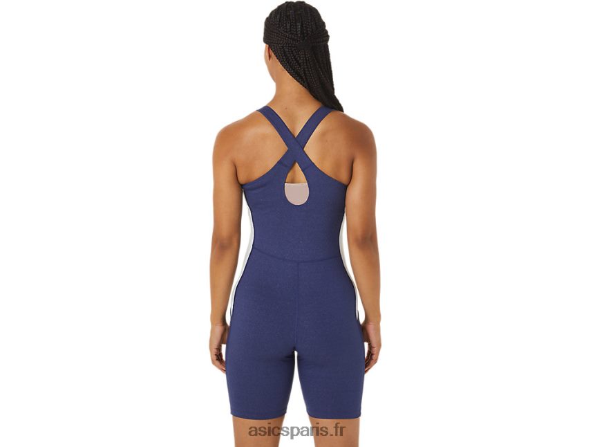 femmes Asics maillot de bain nagino run BXL8B22246 bleu indigo chiné/ciel