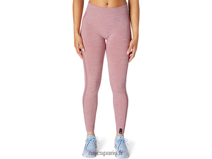 femmes Asics serré sans couture BXL8B23675 rose fumé