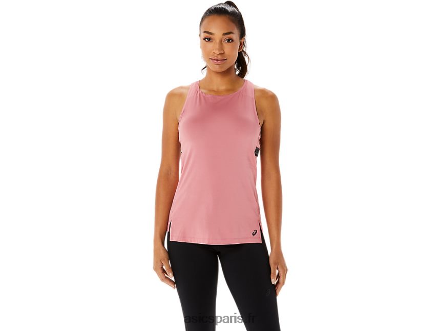 femmes Asics adapter le réservoir de sana BXL8B23398 rose fumé