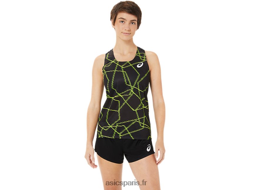 femmes Asics débardeur en maille légère BXL8B23405 performance noir
