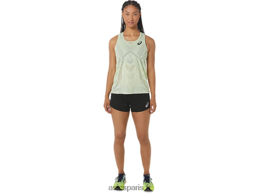 femmes Asics débardeur jacquard actibreeze BXL8B22226 murmure vert