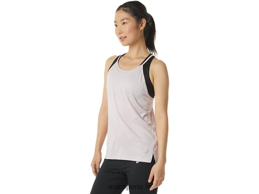 femmes Asics débardeur à lanières BXL8B23310 spacedye à peine rose