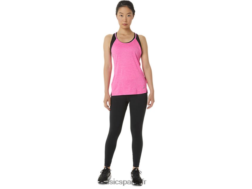femmes Asics débardeur à lanières BXL8B23317 teinture spatiale rose glo