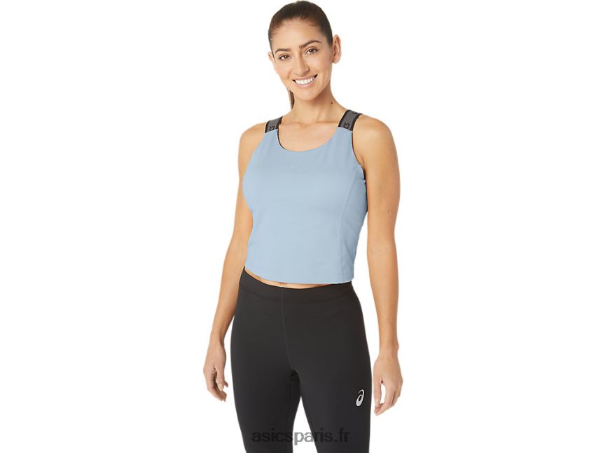 femmes Asics fit débardeur court sana BXL8B22158 ciel