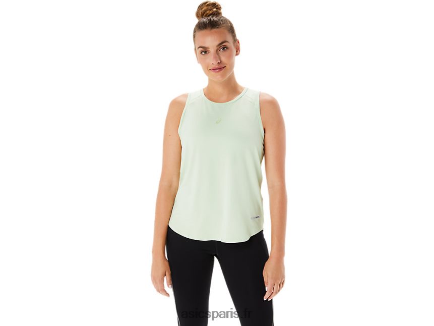 femmes Asics haut sans manches actibreeze BXL8B22284 murmure vert