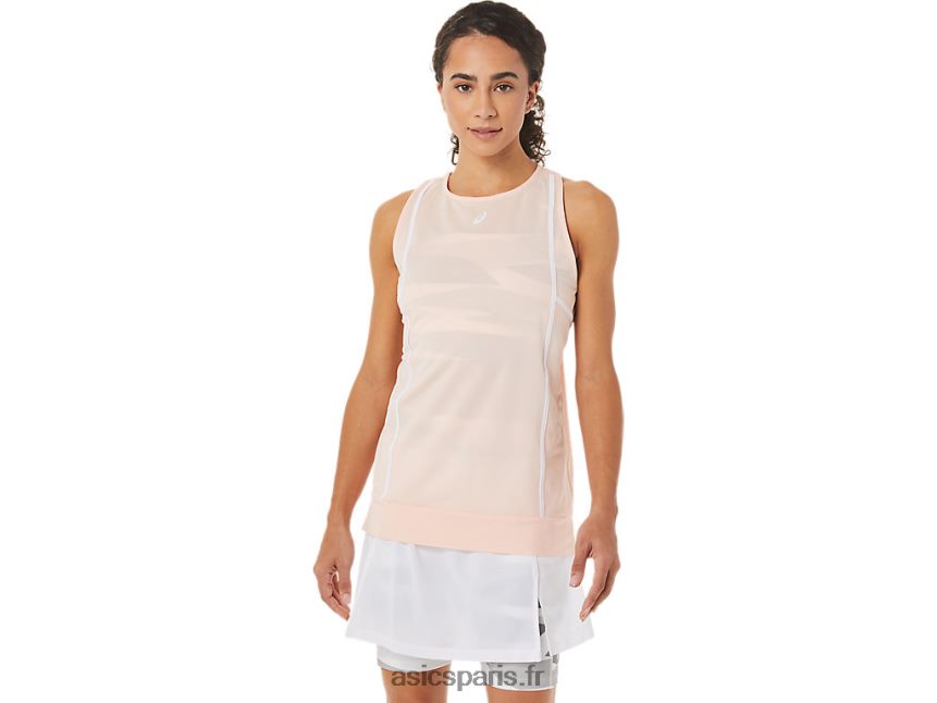 femmes Asics nouveau réservoir fort 92 BXL8B23285 brise/blanc brillant