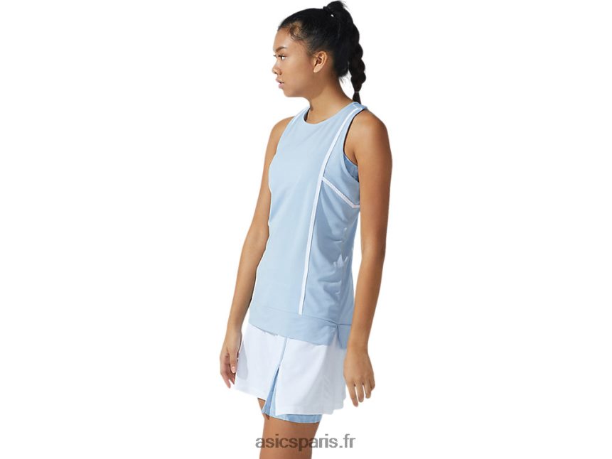 femmes Asics nouveau réservoir fort 92 BXL8B23767 brume/blanc brillant