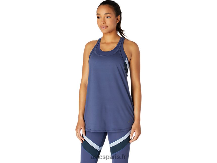 femmes Asics réservoir BXL8B23750 tonnerre bleu