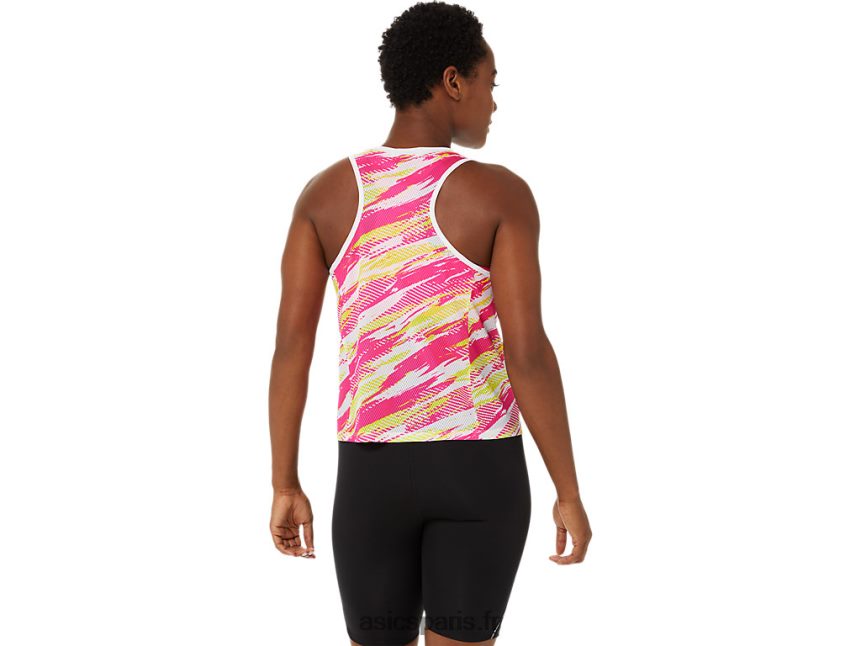 femmes Asics réservoir d\'injection de couleur BXL8B23373 lueur rose