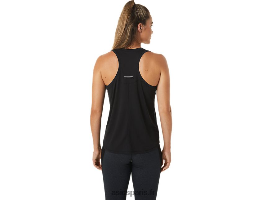 femmes Asics réservoir de course BXL8B22492 performance noir/gris anthracite