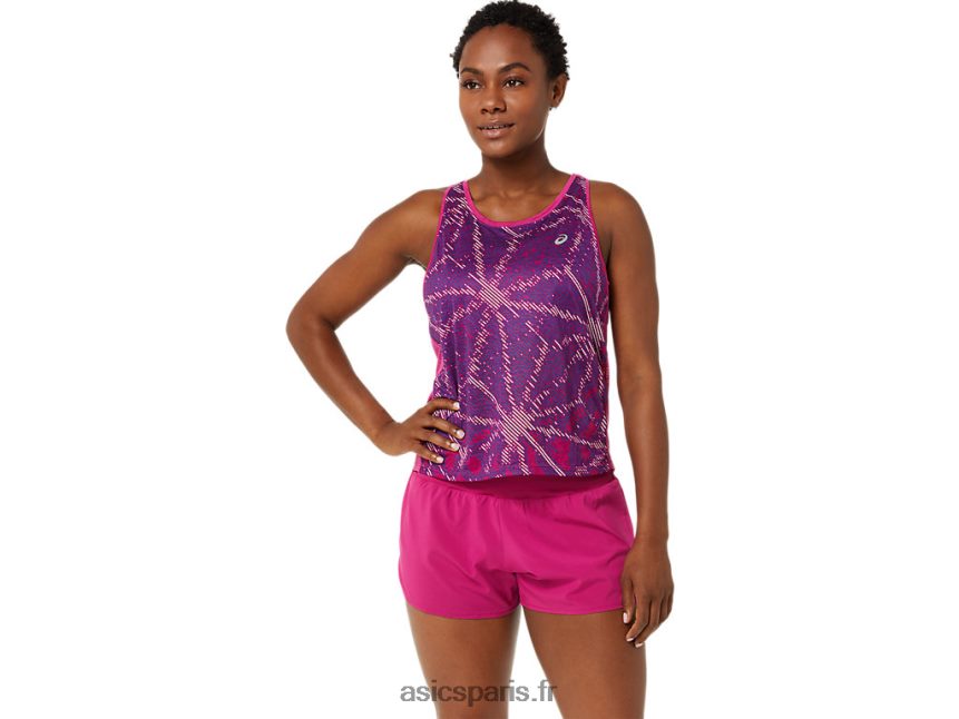 femmes Asics réservoir de sakura BXL8B23327 yo zakura aop