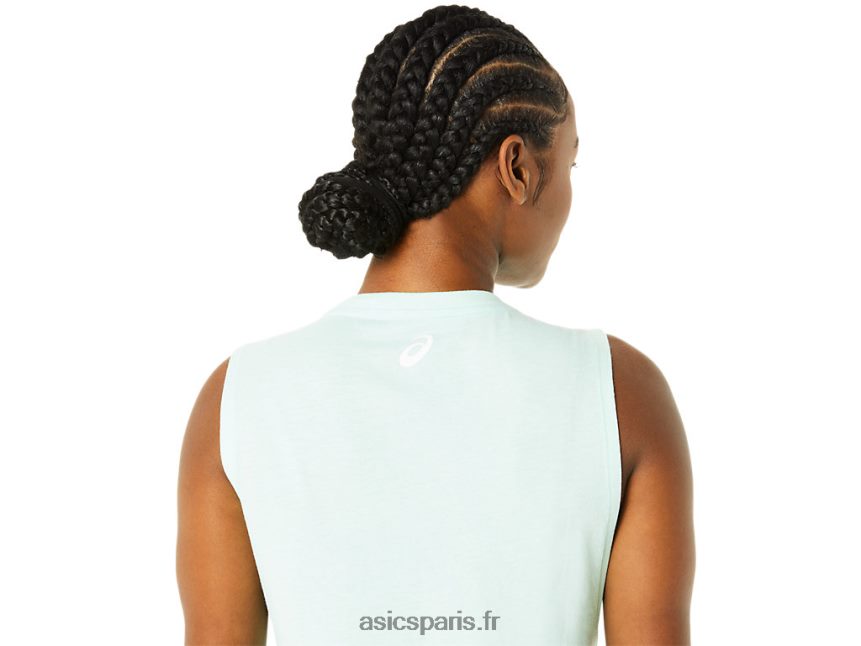 femmes Asics réservoir musculaire de montagne BXL8B23713 bruyère de glace fraîche