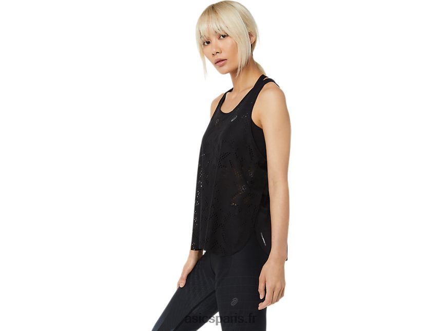 femmes Asics ventiler le réservoir actibreeze BXL8B23449 performance noir