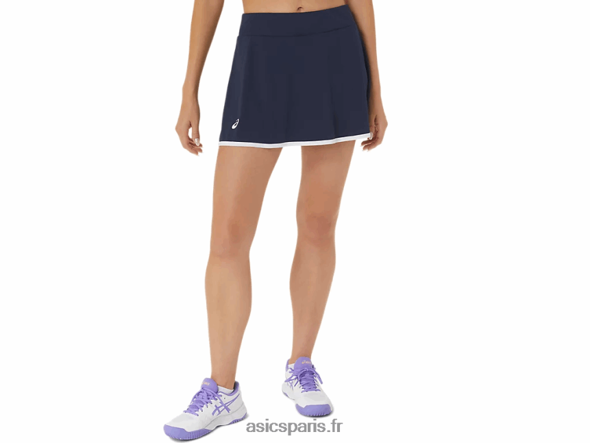 femmes Asics jupe de cour BXL8B22479 minuit