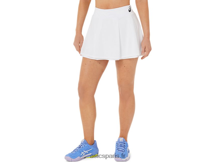 femmes Asics jupe de match BXL8B23523 blanc brillant