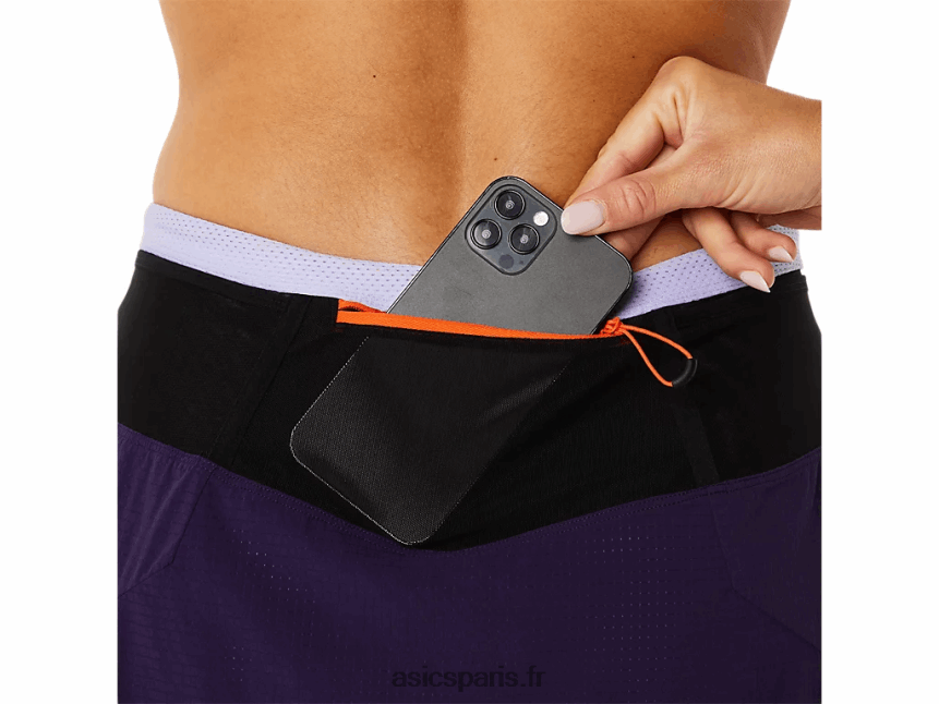 femmes Asics jupe-short fujitrail BXL8B23079 ombre nocturne/vapeur