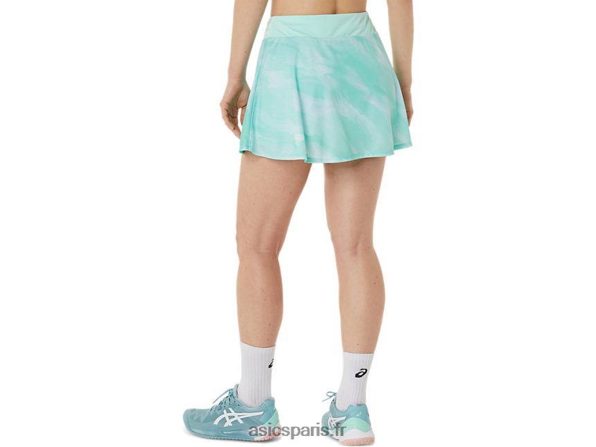 femmes Asics jupe-short graphique assortie BXL8B23067 glace fraîche