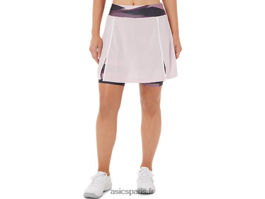 femmes Asics nouvelle jupe forte 92 BXL8B23277 à peine rose