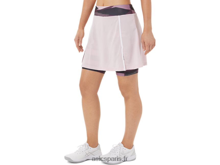 femmes Asics nouvelle jupe forte 92 BXL8B23277 à peine rose