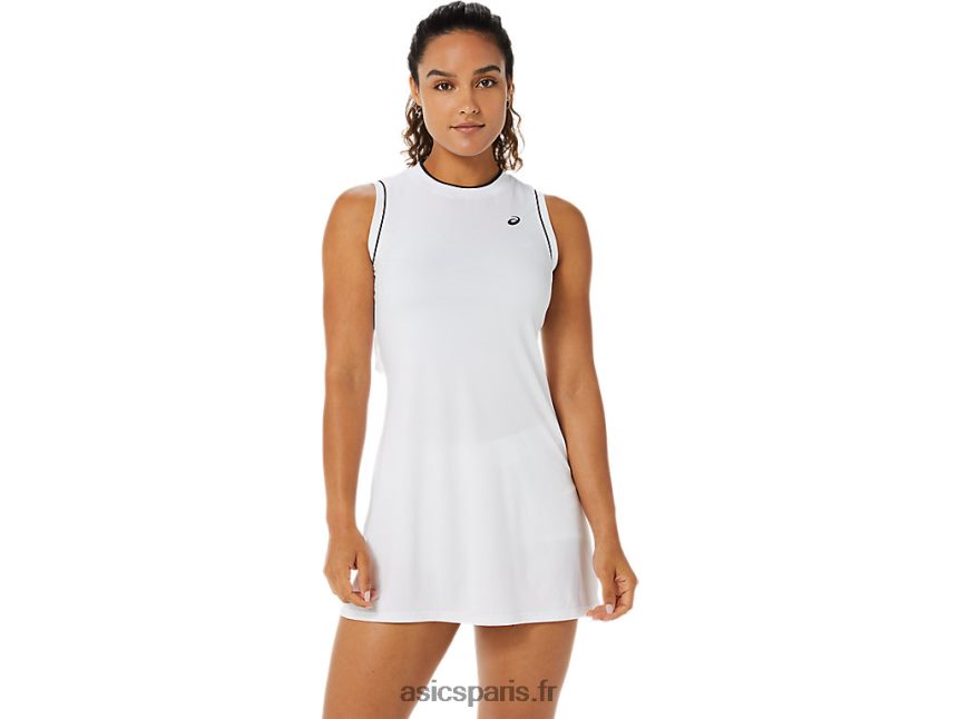 femmes Asics robe BXL8B23481 blanc brillant