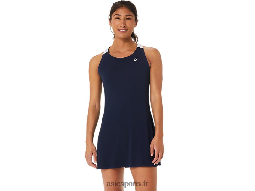 femmes Asics robe de cour BXL8B22532 minuit/blanc brillant