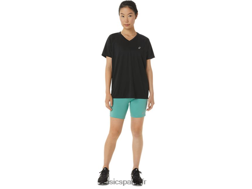 femmes Asics Short en tricot de 7 po BXL8B23390 sage