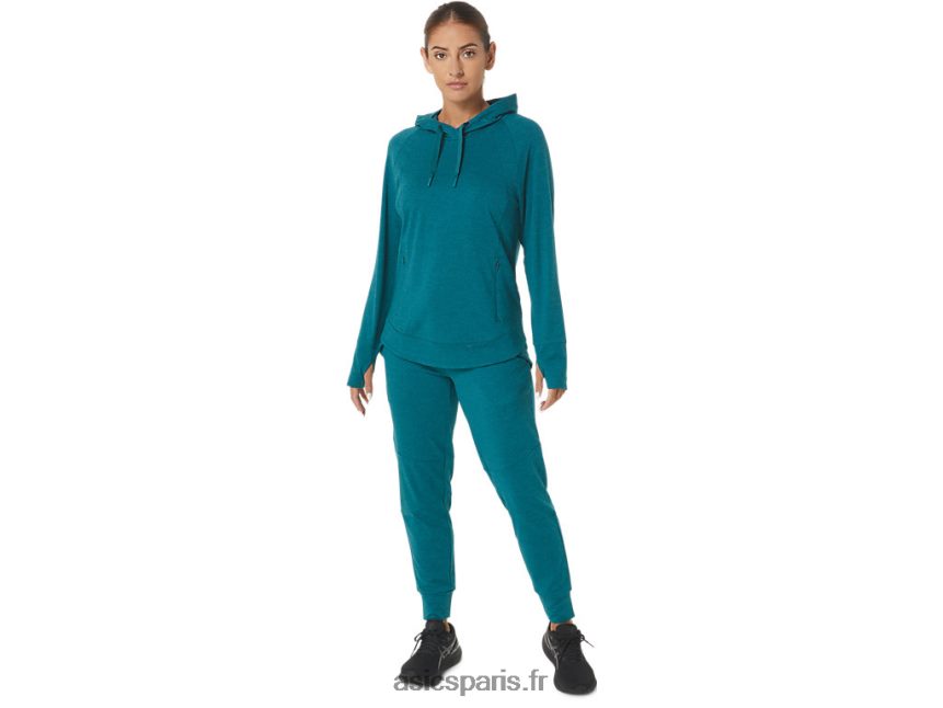 femmes Asics joggeur technique BXL8B22834 velours pin spacedye/mer apaisante