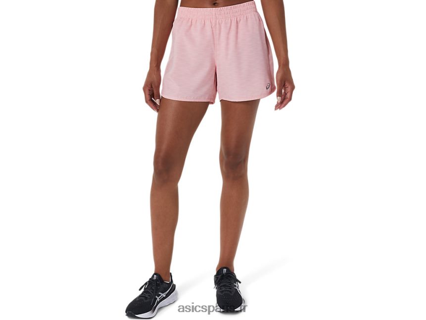 femmes Asics lyte speed 4in run short BXL8B23116 teinture spatiale rose givrée