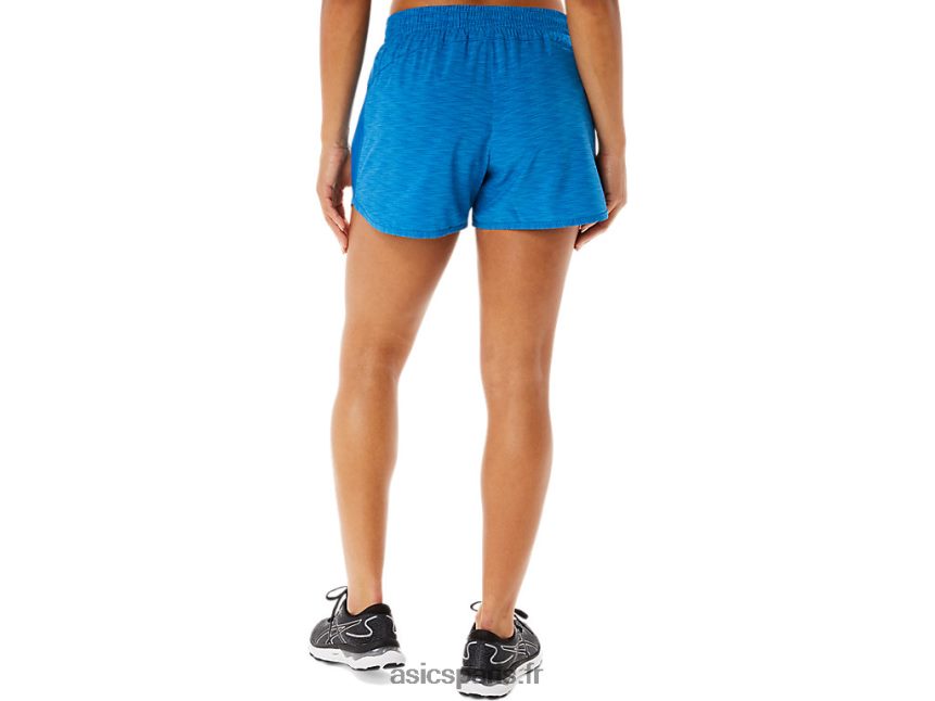 femmes Asics lyte speed 4in run short BXL8B23302 Teinture spatiale Lake Drive