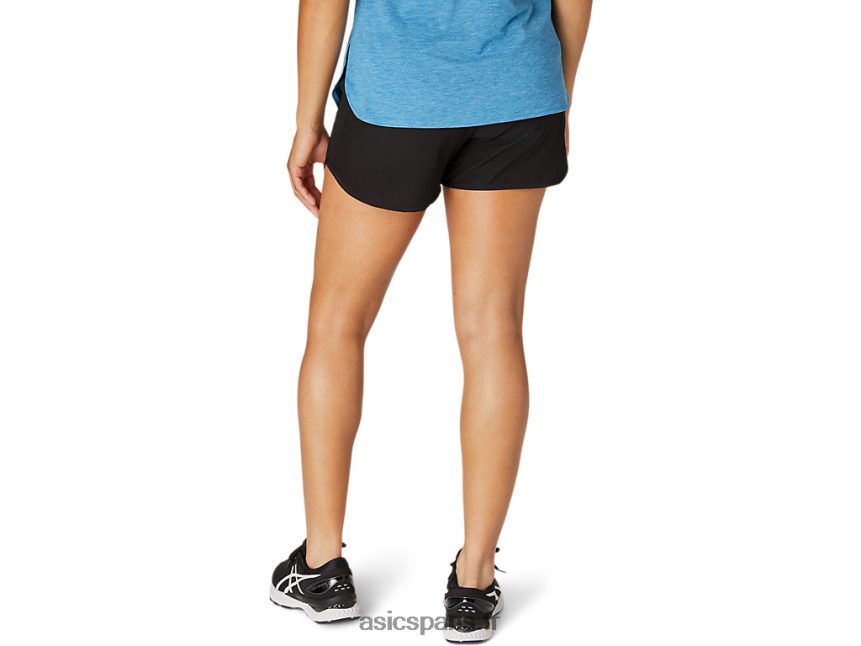 femmes Asics lyte speed 4in run short BXL8B24099 performance noir