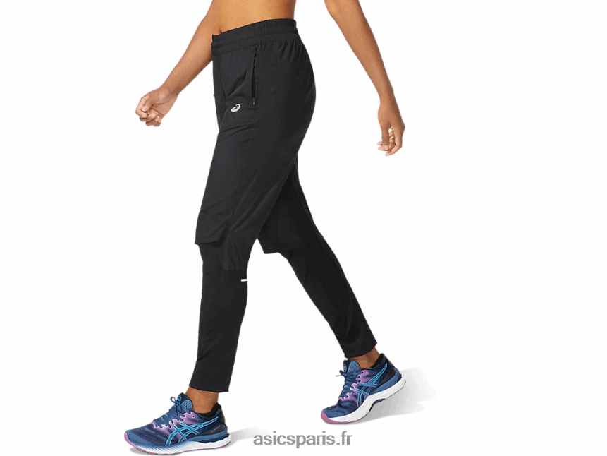 femmes Asics pantalon de course BXL8B24049 performance noir